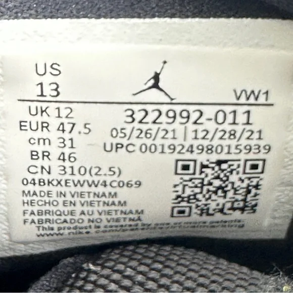 Jordan 6 Rings Sneakers. Size 13
